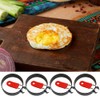 Armo® 4 X Stainless Steel Non Stick Egg Poacher Breakfast