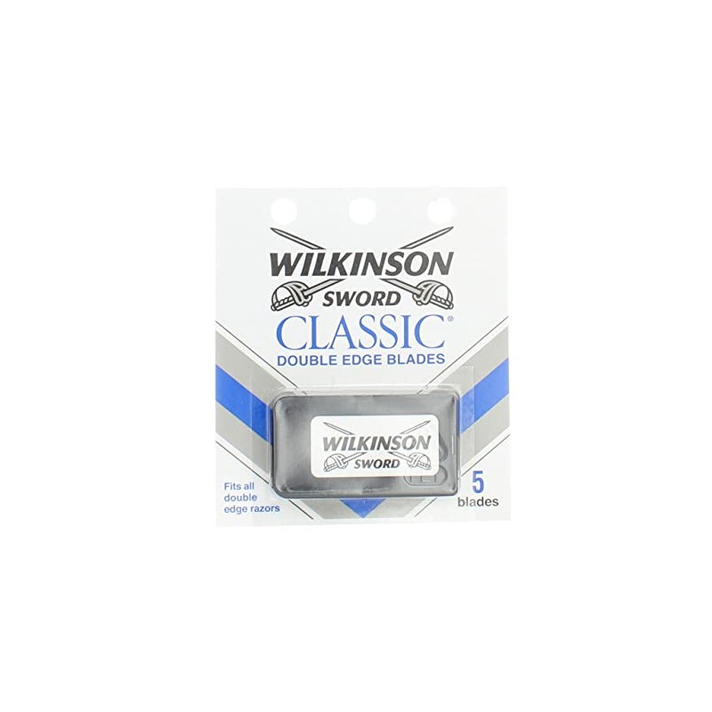 Schick Wilkinson Sword Double Edge Single Razor Cartridge, 5 Blades
