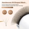 NAGARAKU 4D W Eyelash Extensions Volume Premade Fans Lashes Faux