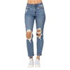 Judy Blue High Rise Distressed Boyfriend Jeans (US, Numeric, 13,