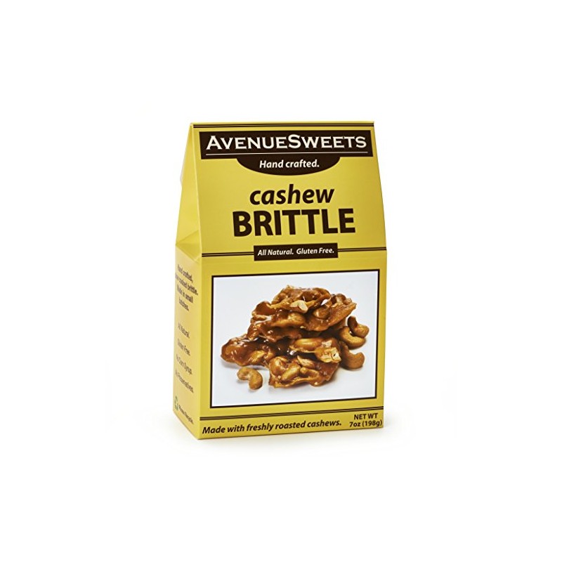 AvenueSweets - Handcrafted Old Fashioned Nut Brittle - 7 oz