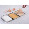 GRÄWE Breading Set, 4 Pieces, 3 x Stainless Steel Bowls