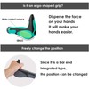 GORIX GX-849AD3-L1-G2 Mountain Bike Handlebar Grips White and Black