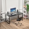 LEMY Computer Desk, Modern Simple Style Table, Workstation for Writing,