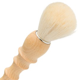 Redecker Double Dust Brush with Oiled Beechwood Handle, Goat Hair and Pig Bristle Brush Heads, Made in Germany