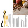 14Pcs/Set Paracord Needles Knitting Tool Paracord Stitching Needles Set Bracelets