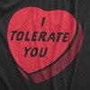 Funny Dog Shirt for Valentines Day – I Tolerate You