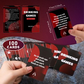 Poen Drinking Games with 1 Box of Cards Fun Party Game for Adults Girls Night Drinking Game for Bachelorette Party Adults Birthday Wedding