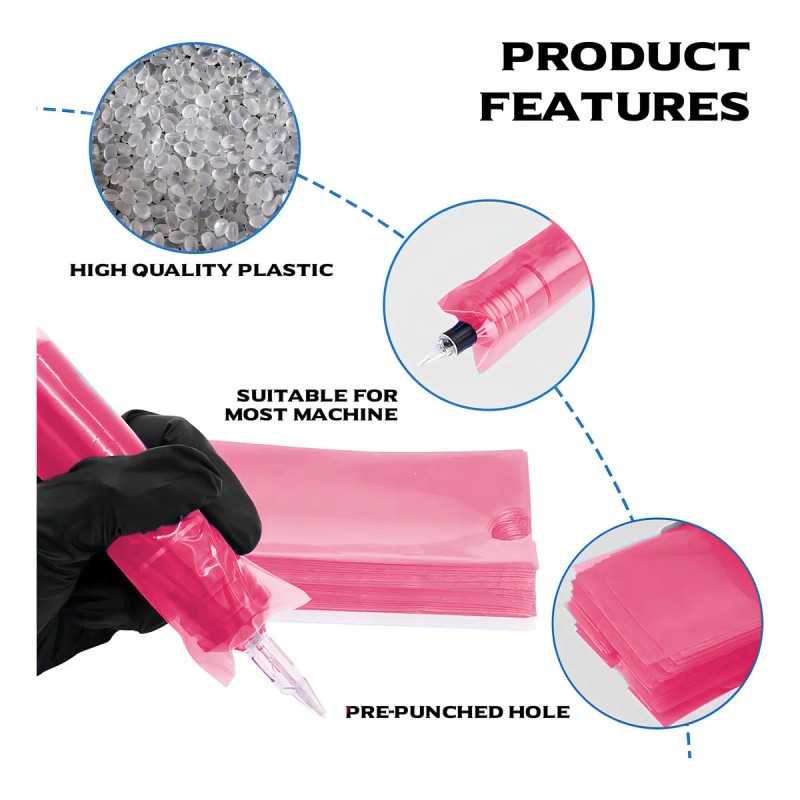 Cubre Pen Protector De Mquina Para Tatuar Atomus Desechable 200