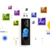 ADATA 128 GB Memoria Flash USB 3.1 Deslizable Color Negro