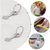 2 Set Stainless Steel Shopping Trolley Releaser Key - Removable