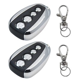 2025 Upgraded 2PCS Universal Remote Control Backup Key Sliding Gate Opener Automatic Operator 4-Buttons 433.92MHz