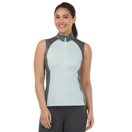 Kerrits Charisma Coolcore Sleeveless Shirt - Solid Seasalt Size: S