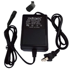 UpBright 2-Prong 12V 2A AC Adapter Compatible with Model JXA-12V2000-IP20 JXA-12V2000IP20 MW48-1201300A Yuhai YH-UA-1215 Class 2 Transformer 12VAC 1.3A 1.7A 2.0A for Christmas Tree Light Power Supply