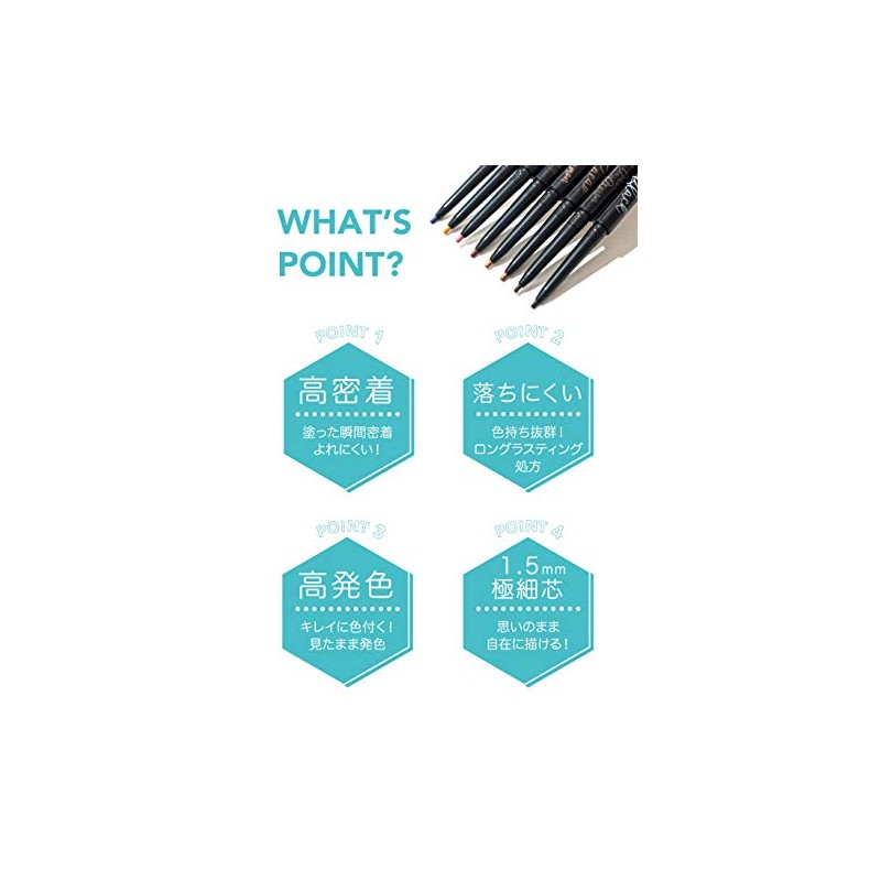 Witches Pouch Skinny Gel Eyeliner (01 Black)