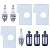 Adefol Air Fuel Filter Spark Plug Kit Replacement Parts for