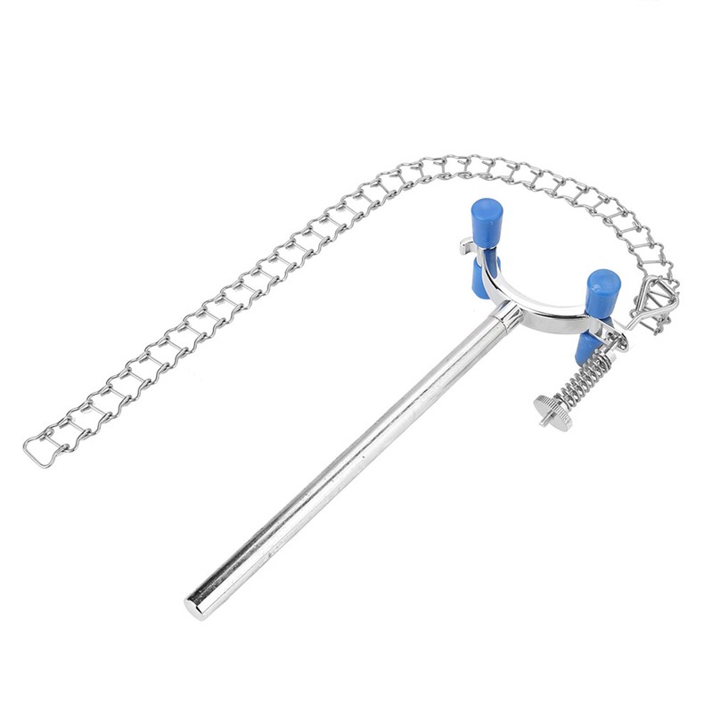 Laboratory Beaker Chain Clamp Clip Beaker Container Fixator Chemical Equipment