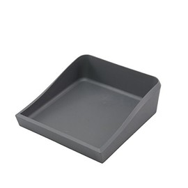 Silhouette Spaces Nook Desk Tray, 5.9" x 1.6" x 5.4", Gray (37609)