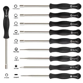 Hettluo Carburetor Adjustment Tool kit for 2 Common Cycle Carburator Adjusting Small Engine Trimmer Weedeater Chainsaw Leaf Blower