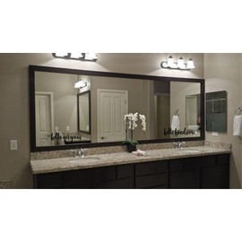 Creative Signs N Designs Hello Handsome Hello Gorgeous - Vinyl Wall or Mirror Decals (White)