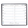 Sekunda Weekly Pocket Diary 2021, Pocket Planner in Blue with