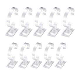 10 Pcs Watch Display Stand Holder, Transparent Bracelet Stand Holder, Clear Jewelry Showcase Display Stands Rack for Store or Home Usage