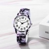 JewelryWe Elastic Watches for Women: Easy Read Analog Quartz Stretch