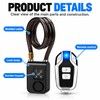 Bike Alarm Lock for Bicycles & Motorcycles – 110dB Remote-Control