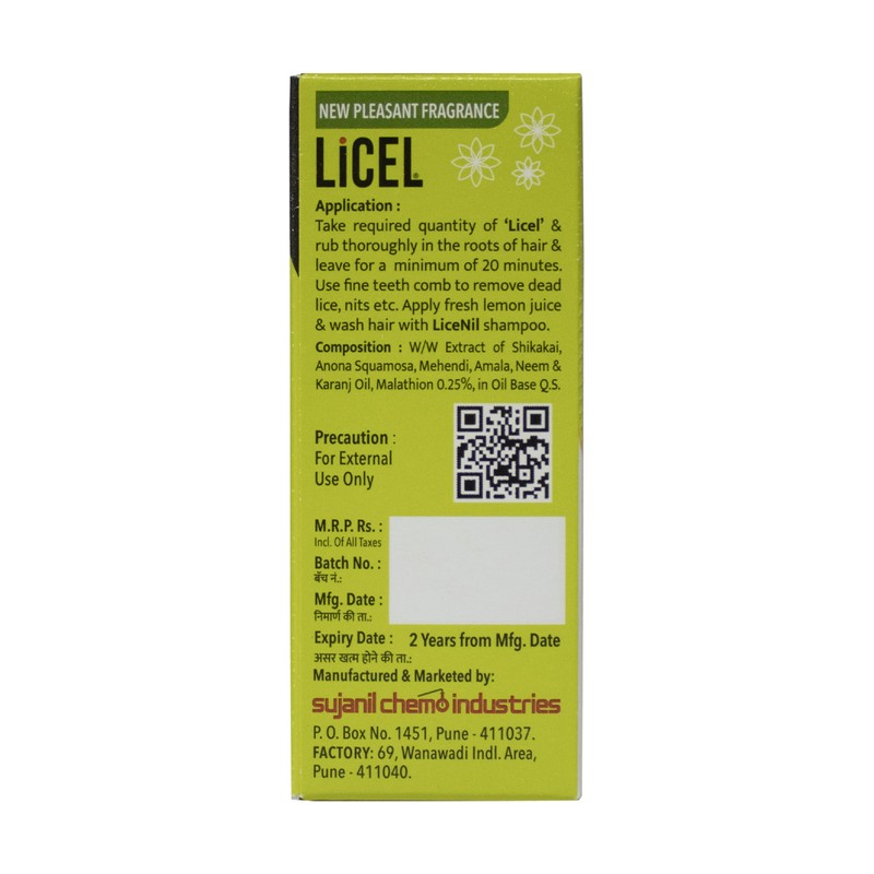 Licel Lice & Nits Killer Oil | Herbal Lice Killer