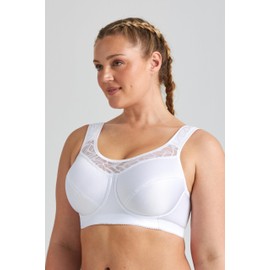 Miss Mary of Sweden Cotton Simplex Bügel-BH – Ultimativer Tragekomfort mit sportlicher Eleganz Weiss 85E