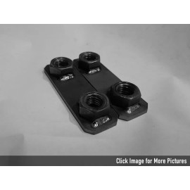 Mustang 79-04 MUSTANG K-MEMBER Rear Nut Plates