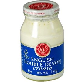 English Double Devon Cream - pack of 3-6 Ounce Jars
