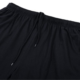 Champion Shorts for Men Big and Tall – Athletic Mens Jersey Shorts with Pockets Black