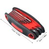 Anseom Foldable Allen Key Set, Allen Key Set, 8 Pieces,