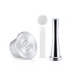 RECAFIMIL Reusable Compatible Capsule for Nespresso Machines Stainless Steel Refillable