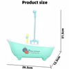 Wzenclave Automatic Bird Bathtub, Parrot Automatic Bathtub with Shower, Multifunctional