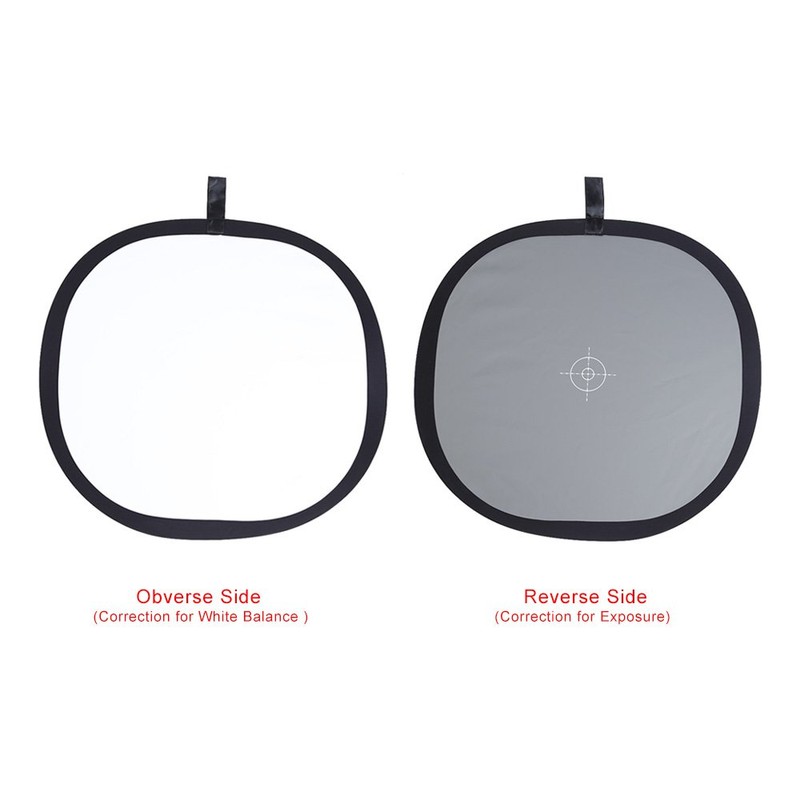 Andoer - Tarjeta reflectora de Referencia Plegable de 60 cm