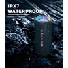 OHAYO Portable Bluetooth Speaker 40W Waterproof Outdoor Speakers with LED