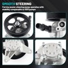 Farrme 21-5349 Power Steering Pump with Pulley Fit for Honda