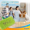 Reusable Microfiber Mop Pads Compatible with Swiffer Sweeper, Dry Sweeping