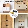 2Pcs Cabinet Password Rotary Hasp Locks,4 Inch Keyless Combination Lock