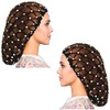 MTLEE 2 Pieces Snoods for Women Hair Mesh Crochet Hair