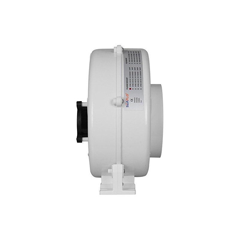 SEAFLO Flex Mount Bilge Air Blower 320CFM Boat Ventilation Marine