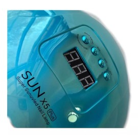 SUNUV Lampara Uv Led Sun X5 Plus 80w Tornasol Para Uñas Manicure