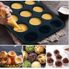 VapourOn 12 Cup Large Muffin Pan, Non-Stick Non-Stick Coated Cupcake