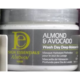 Design Essentials Natural Almond/Avocado Natural Hair Products ( YOU PICK !! )  - Masque 12 oz : Wash Day Deep Moisture