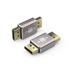 SOMDARHK 8K DisplayPort Adapter 2 Pack, DP Adapter Male to