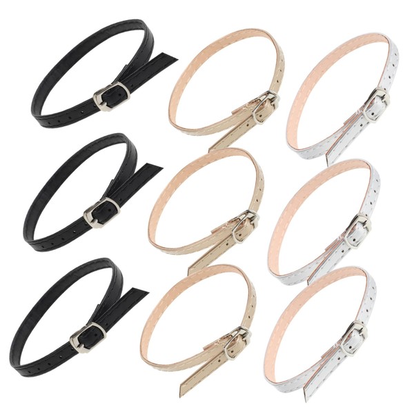 FOMIYES FOMIYES Leather High Heel Straps Non-slip Detachable Adjustable Ankle