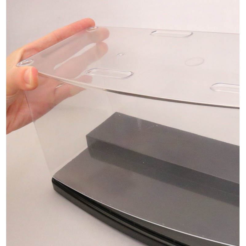 Izumi Kasei 9338 Collection Case, Round Display Case, Deep Type,