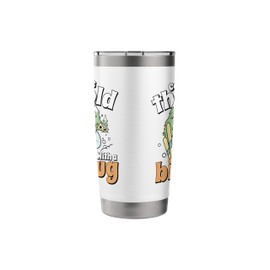 Yeti Skiing Winter Sports Quote Stainless Steel Insulated Tumbler